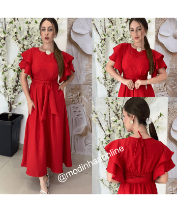 Vestido Emma Vermelho Vestido Emma Vermelho